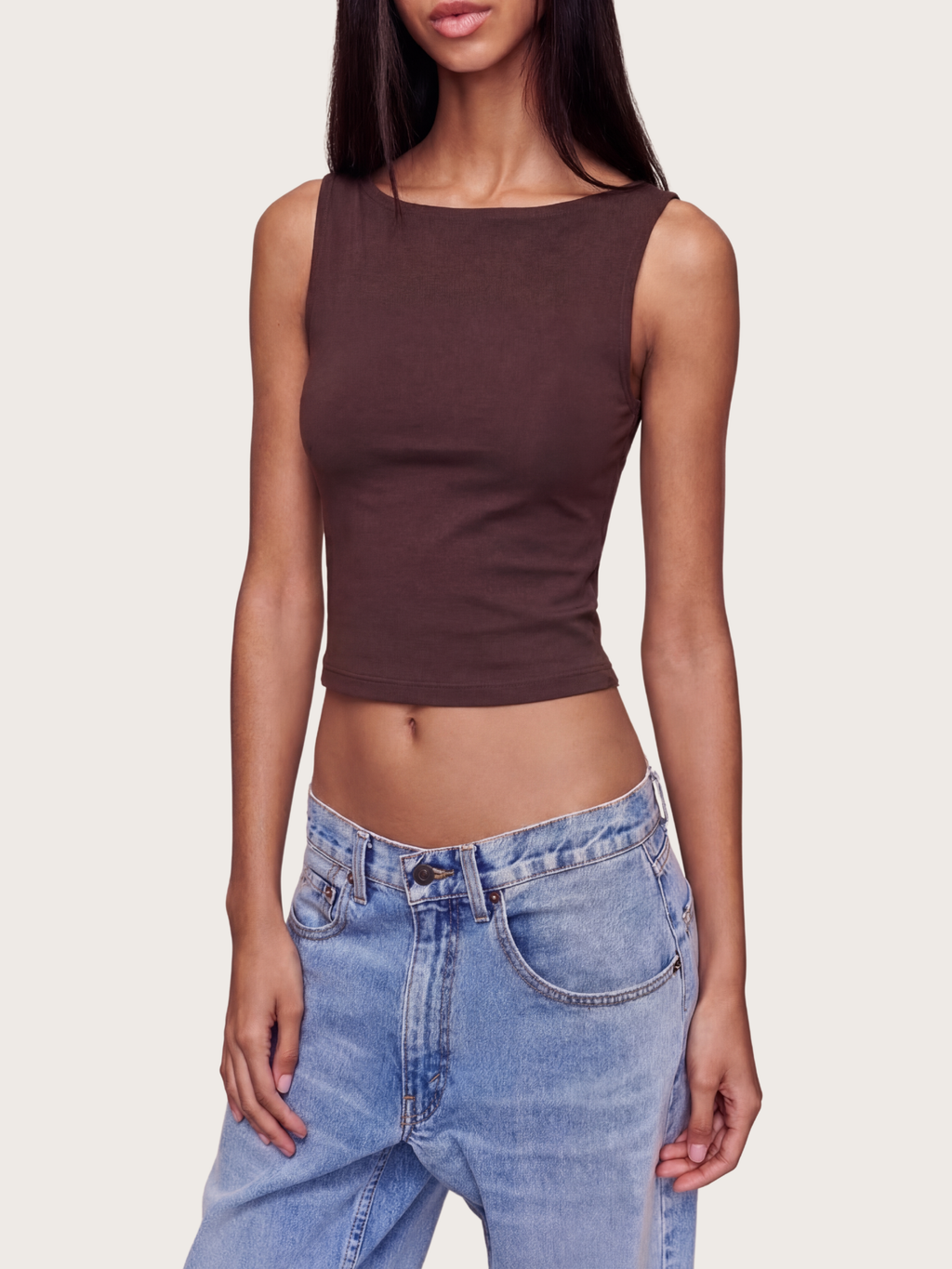 Kayık Yaka Basic Top