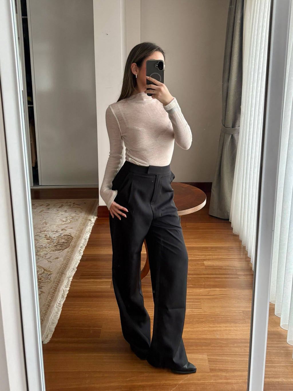 Beli Cırtlı Palazzo Pantolon