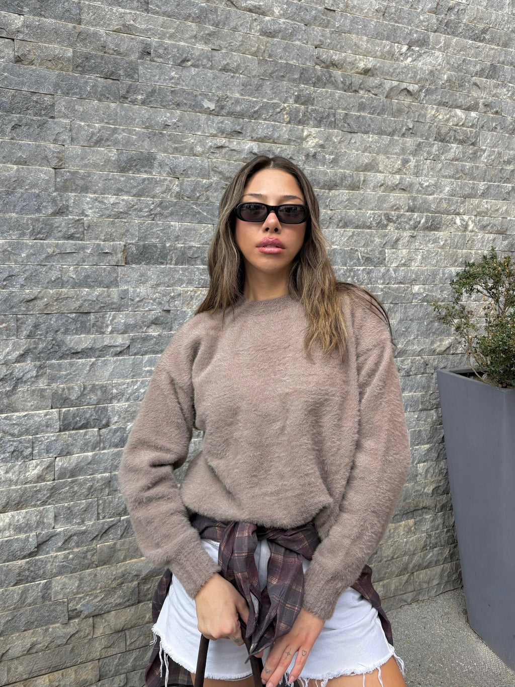 Sakallı Triko Kazak