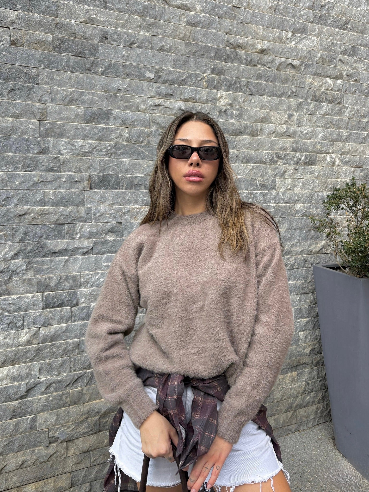 Sakallı Triko Kazak