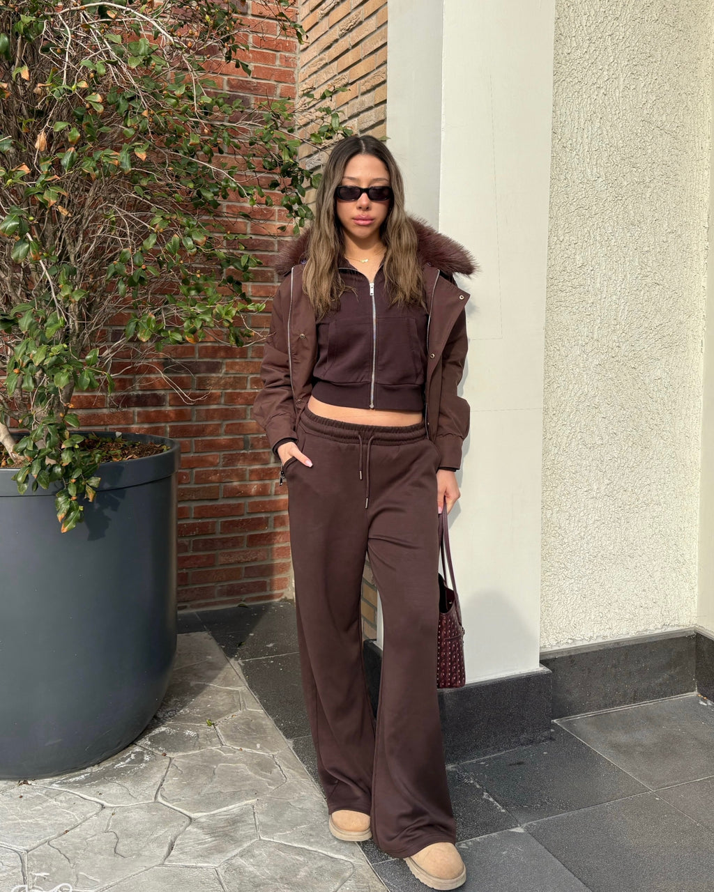 Beli Lastikli Modal Rahat Eşofman Altı