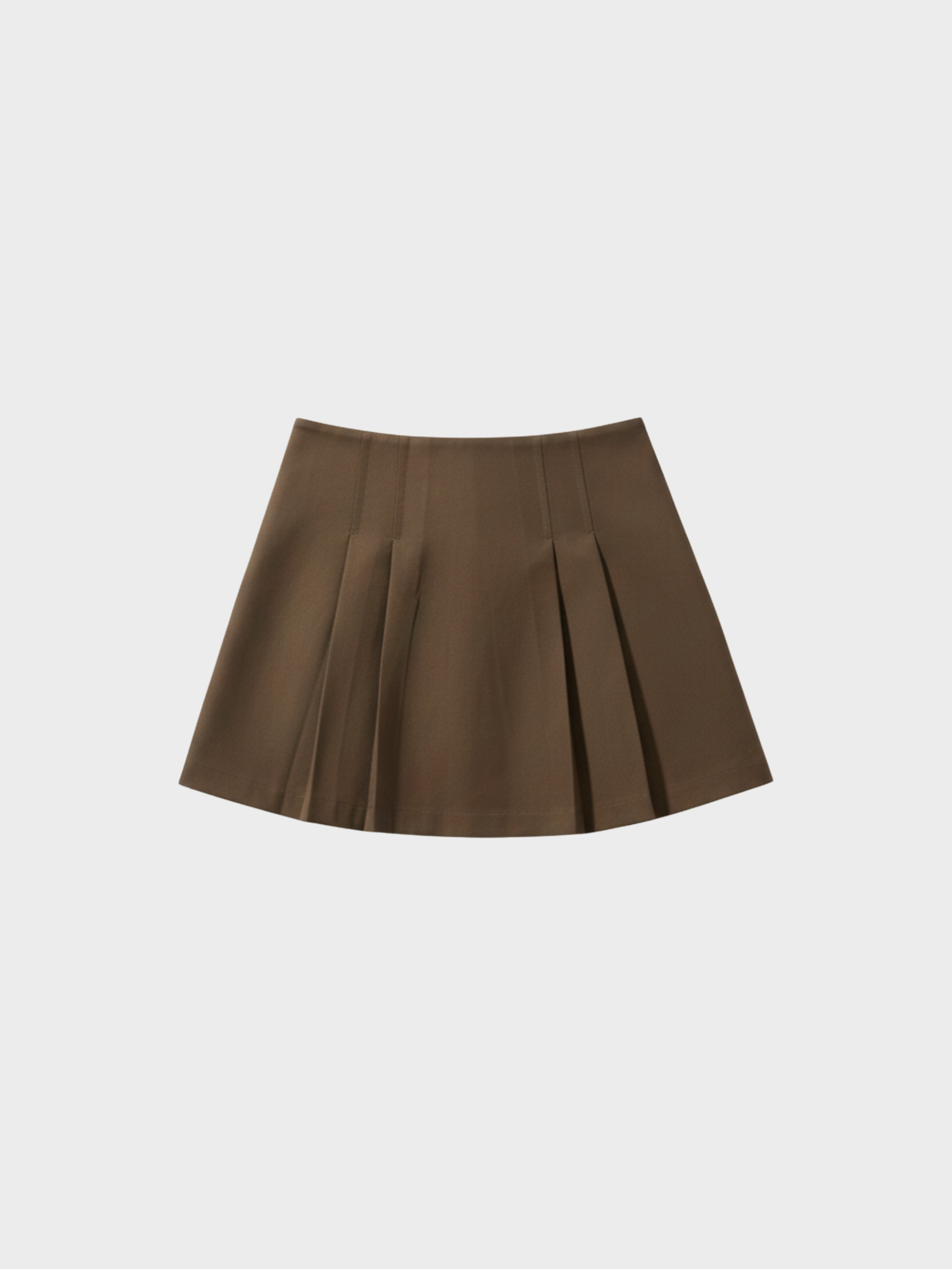 Pileli Mini Şort Etek