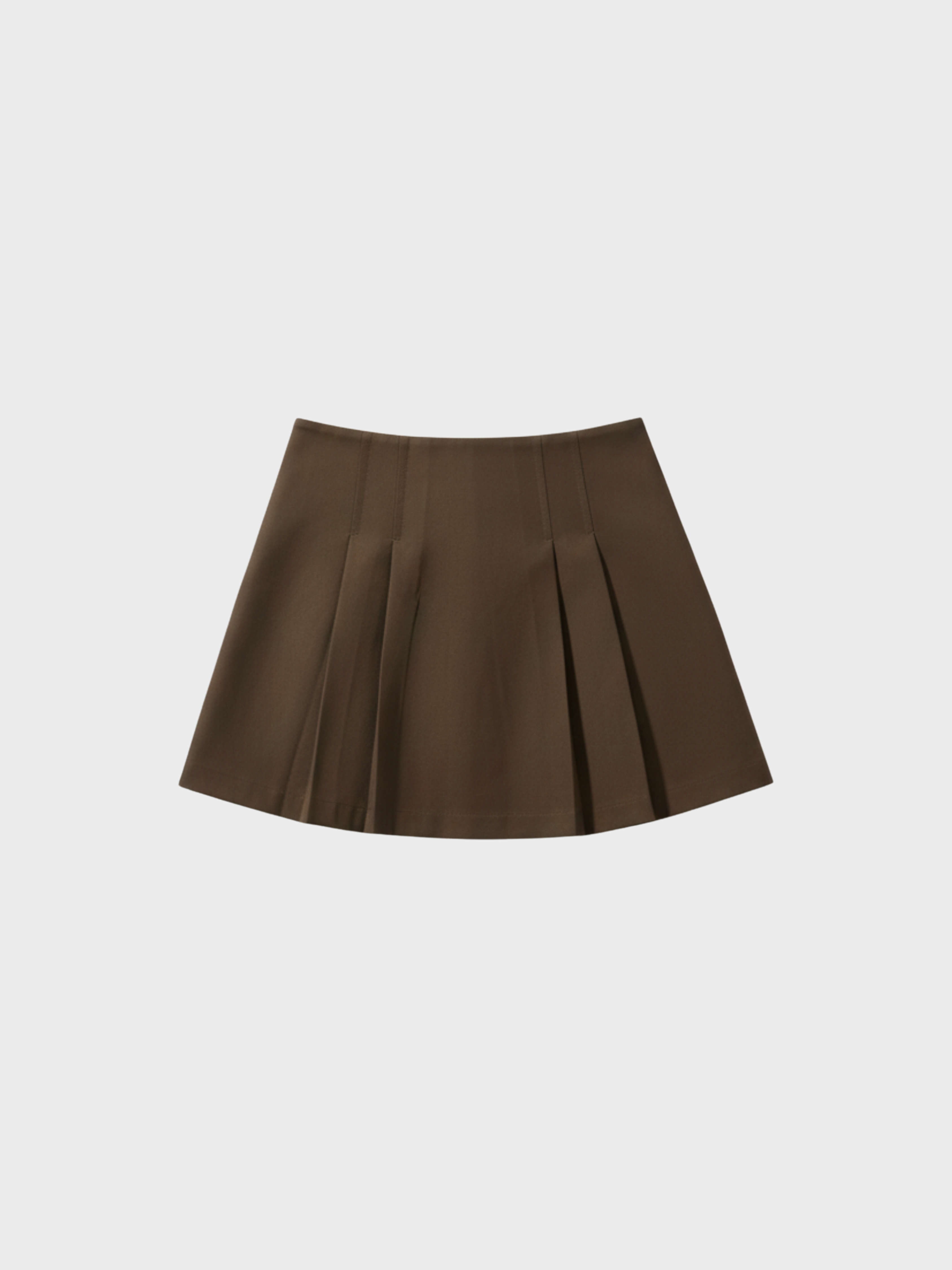 Pileli Mini Şort Etek