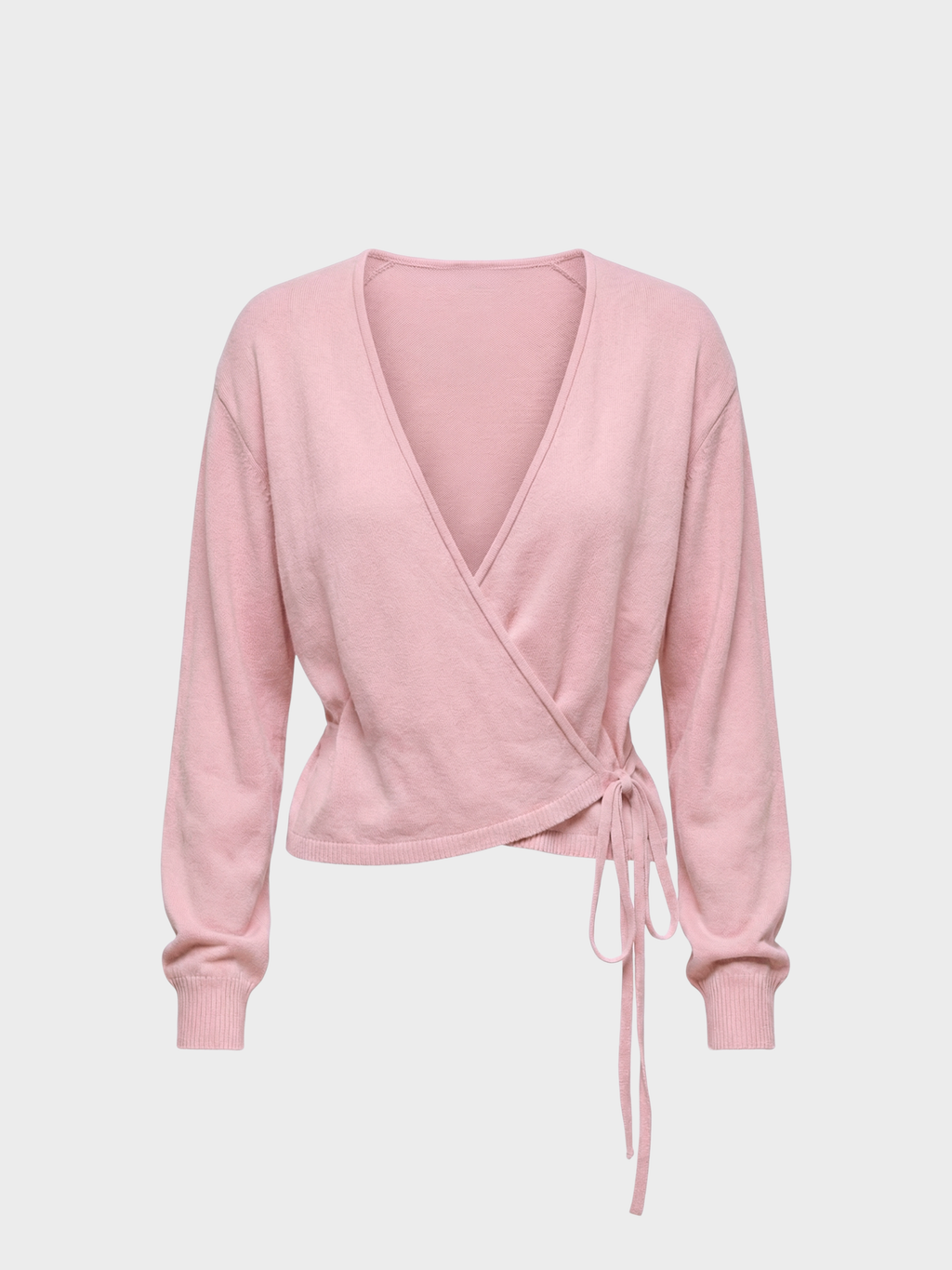 Bağlamalı Kruvaze Soft Hırka