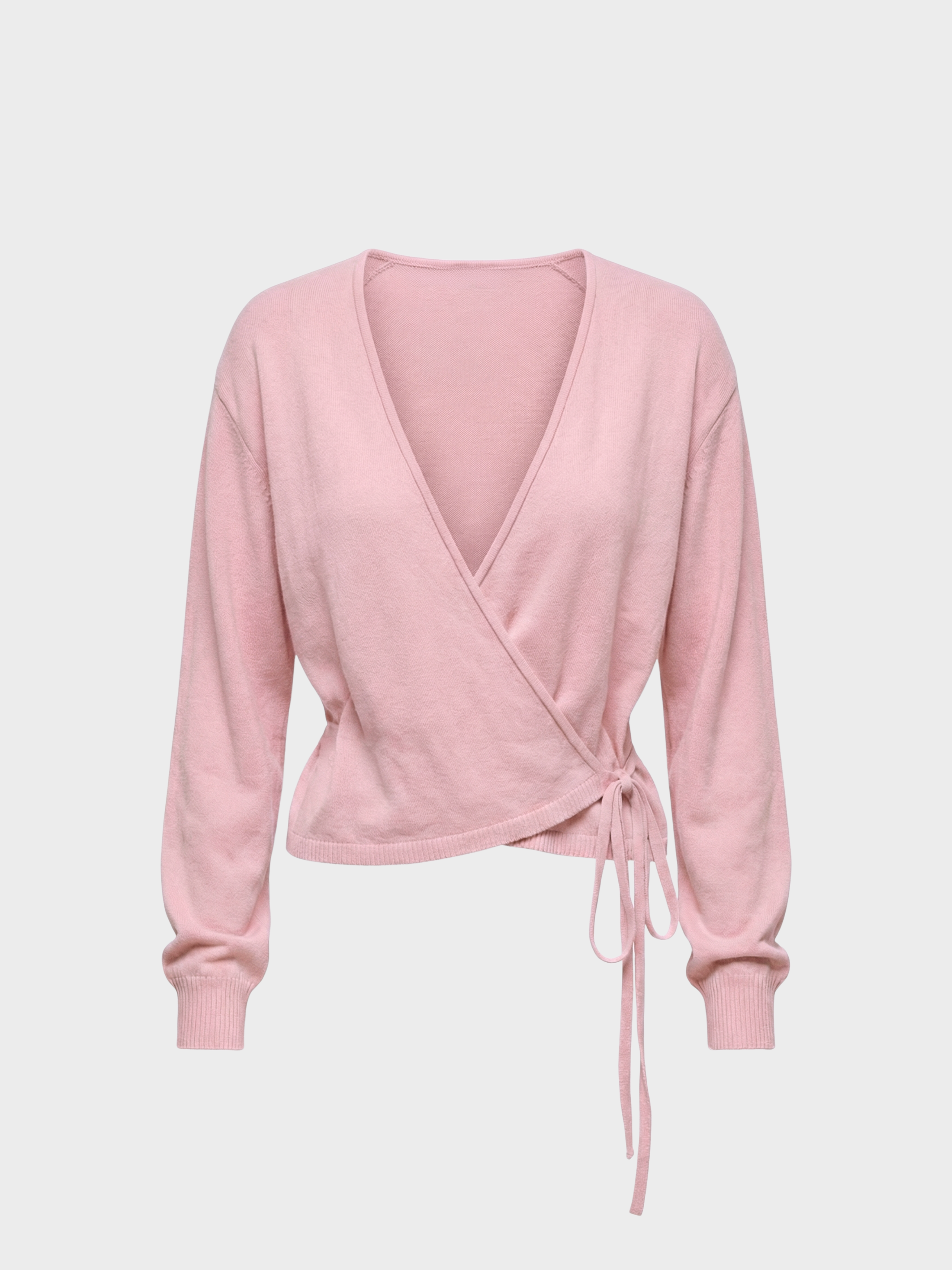 Bağlamalı Kruvaze Soft Hırka