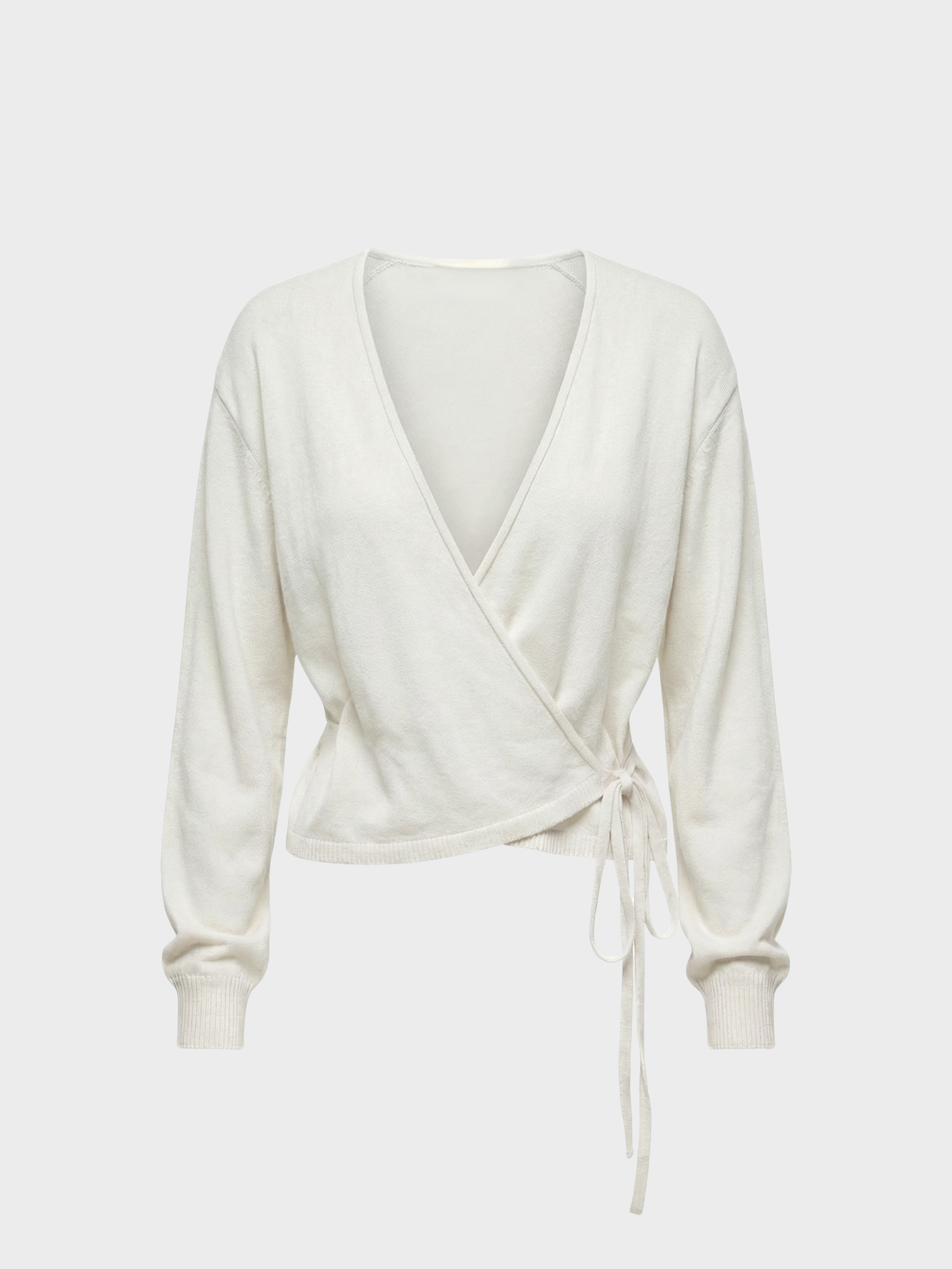 Bağlamalı Kruvaze Soft Hırka